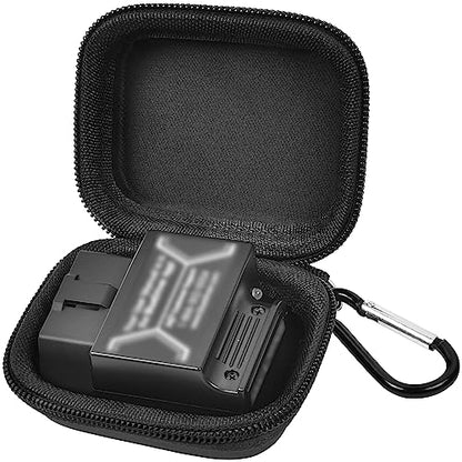 Car and Auto Mini Carry Case Compatible with BlueDriver Bluetooth Pro/Pro Next Gen OBDII OBD2 Scan Tool Monitor for iPhone & Android (Inner Black) -Bag Only - color: Inner Black