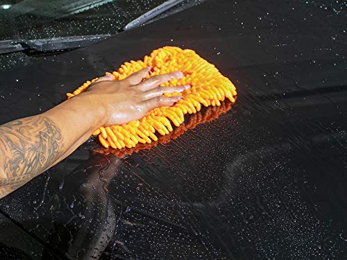 Meguiar's Hybrid Wash Mitt, Dual Sided for Washing and Waxing, Clear Coat Safe and Reusable - 1 Mitt - size: Wash Mitt