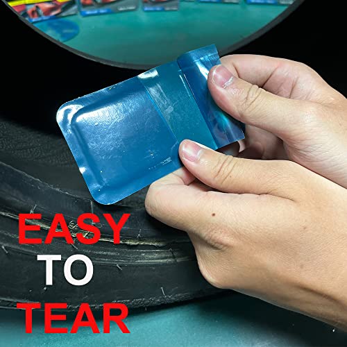 PAX 10 Pcs Heavy Duty Universal Patch, 60 x 110mm Large Rectangle Tire Repair Patches (Glue Not Included) for Car, Truck, Tractor, Radial and Bias Tires - size: 60 x 110mm