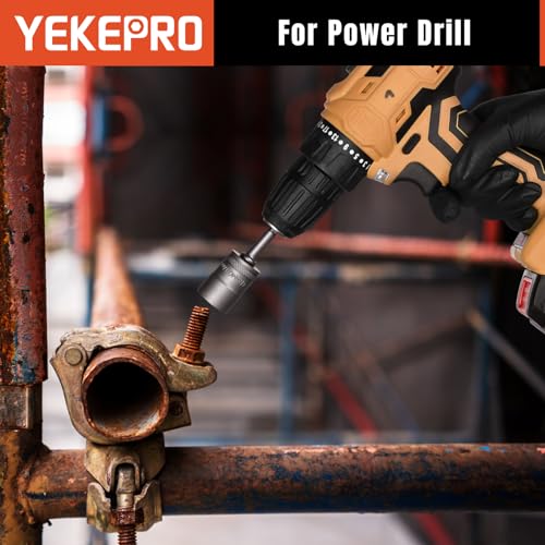 21PCS Bolt Extractor Set, 3/8" & 1/4" Drive Nut Remover | Impact Stripped Bolt Extractor, Easy Twist Socket, for Removing Stripped, Damaged, Rusted, Rounded-Off Bolts & Nuts - size: 3/8''&1/4'', 21pcs