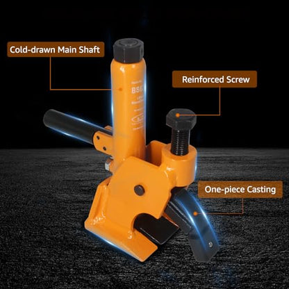 BESTOOL Manual Tire Bead Breaker with Handle and Rubber Pad, Tire Change Tool for Aluminum Alloy Hubs, ATV Tire Operation, Tractors, Trucks, Cars, Heavy Duty Tires Car Repair (US Patented) - color: with Handle