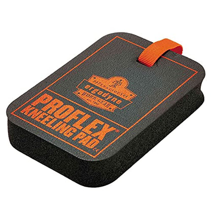 Ergodyne - 18565 ProFlex 365 Mini Kneeling Pad with Carabiner, 4" x 6" x 1", Black - style: Pad with Carabiner
