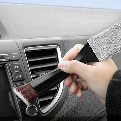 3 PCS Soft Car Interior Detailing Brush Set Dash Duster Tools Dust Removal Kit for Auto Truck SUV & RV Interior Cleaning