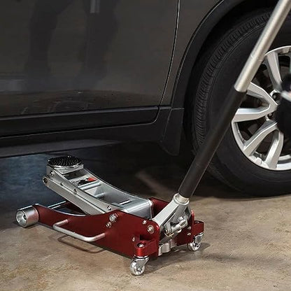 AFF 2 Ton Wrecker Service Jack, Lightweight Anodized Aluminum Frame, Double Pumper Technology, 208 - size: 2 Ton Capacity