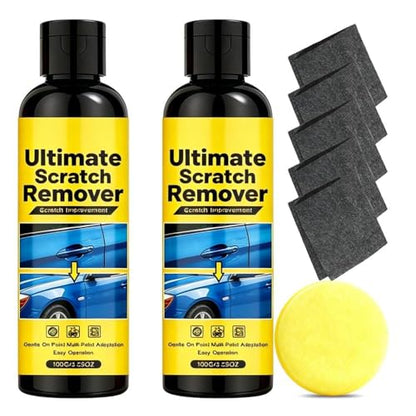 Ultimate Scratch Remover, 60-Second Surface Scratch Fix, Car Cloth Scratch Remover, All Paint Colors Polishing Kit, Car Scratchs Repair Paste Deep Scratch (2PCS) - color: 2PCS