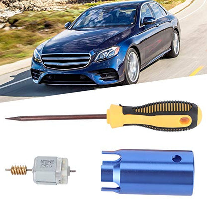 aqxreight Ignition Lock Dowel Pin Removal Tool Kit Fit for W24 Steering Wheel Lock Electric Motor