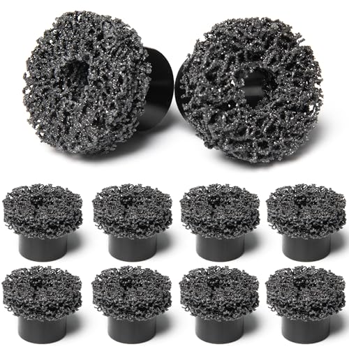 10 Pack 2” Brake Hub Cleaning Discs Replacement Pads for Around Wheel Studs Rust Removal - size: 10 Pack 2" Replacement Pads