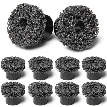 10 Pack 2” Brake Hub Cleaning Discs Replacement Pads for Around Wheel Studs Rust Removal - size: 10 Pack 2" Replacement Pads