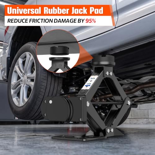 IMAYCC Electric Car Jack kit, 3 Ton Universal Tire Jack Repair Tools with Lug Wrench,Electric Lifting Jack for Car, SUV, ATV