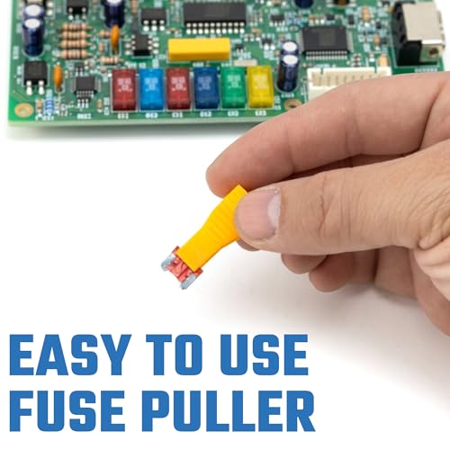 NEIKO 50506A Low Profile Mini Car Fuses Assortment Set, 140pc, Fast Acting, Auto Fuses Kit, Micro Sizes, 2A, 3A, 5A, 7.5A, 10A, 15A, 20A, 25A, 30A, & 35 Amp, Marine Boat, RV, Car Fuse Kit, Fuse Puller - style: Low Profile Mini Car Fuse Set