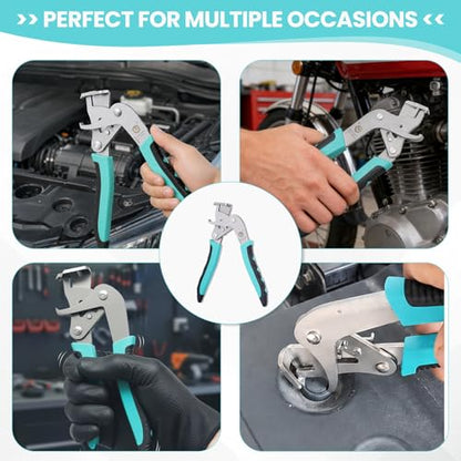 Car Clip Pliers and Disassembly Tools, Efficient Multi-Functional Automotive Snap Pliers, Clip Removal Tool, Trim Tools Removal, Easy to Without Damage Remove Fasteners Clips Buckles and Rivets (1 pc) - color: 1Pc