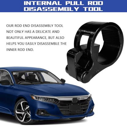 Inner Tie Rod Tool Removal Kit, 27-42mm Tie Rod Puller Multifunctional Ball Joint & Tie Rod End Removal Tools for 1/2" Square Drive, Inner Tie Rod Hex Wrench Tool for Most Cars Trucks SUVs