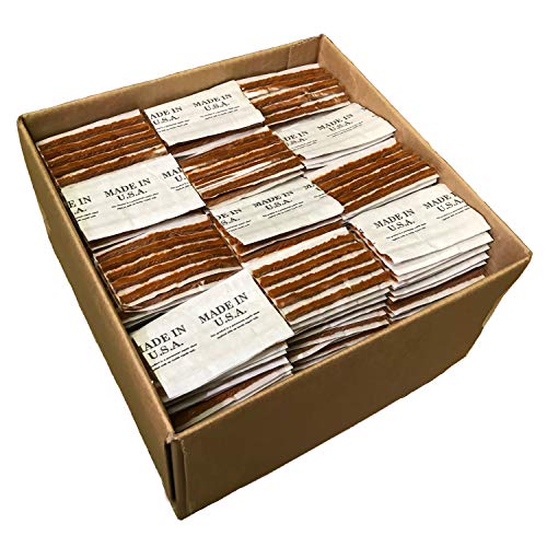 2500 Insert 4" Brown Tire Repair Strings - Self Vulcanizing Tire Plug String Inserts for Tire Plug Kits - Fix A Flat Effortlessly - Made in USA - color: Brown, size: 2500 Pack