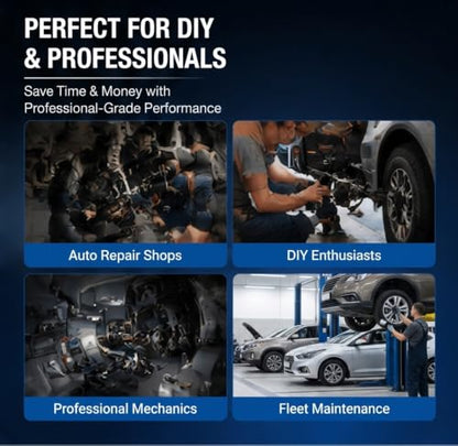 10 Pound Heavy Duty Slide Hammer CV Axle Removal Tool Kit, Professional Inner CV Axle Puller with 63mm & 48mm Joint Fork Adapters for FWD Front Wheel Drive, Axle Slide Hammer Puller Set