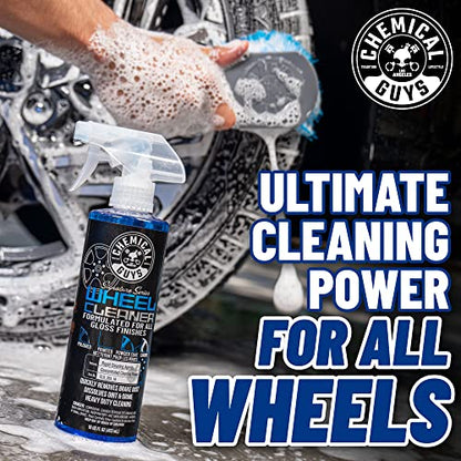 Chemical Guys CLD_203 Signature Series Wheel Cleaner, Formated For All Gloss Finishes, Safe for Cars, Trucks, SUVs, Motorcycles, RVs & More 128 fl oz (1 Gallon) - size: 128 Fl Oz (Pack of 1)