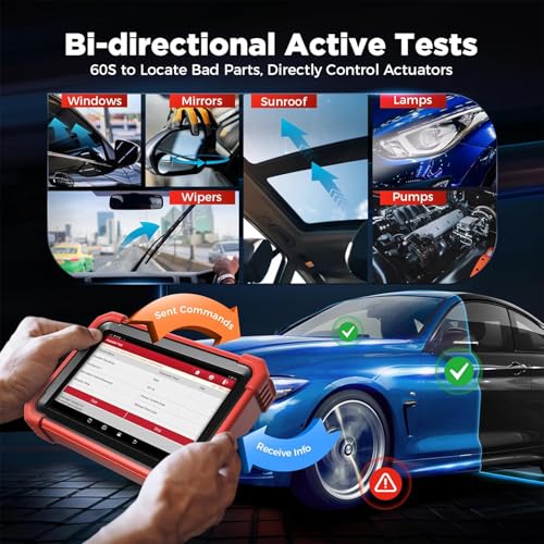 Launch X431 CRP919XBT Wireless Bidirectional Scan Tool with ECU Code, CANFD&DoIP, 2026 All System Diagnostic OBD2 Scanner, FCA AutoAuth, VAG Guided, 35+ Resets, 2 Yrs Free Update, Upgraded of CRP919X