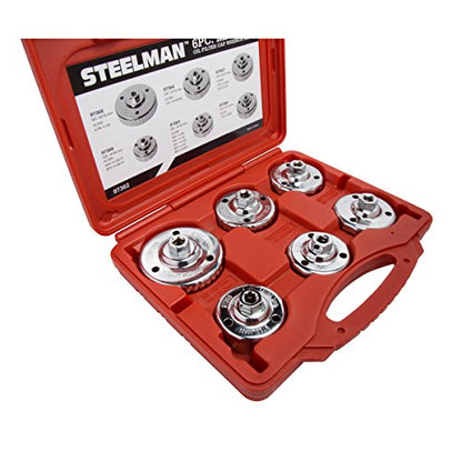 Steelman Low Profile Mazda Oil Filter Cap Wrench Socket Set, 6-Piece - size: 6-Piece Set