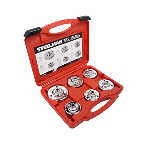 Steelman Low Profile Mazda Oil Filter Cap Wrench Socket Set, 6-Piece - size: 6-Piece Set