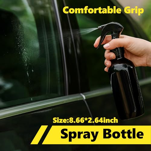Heat Gun for Vinyl Wrap Tool Kit-2000W Variable Temp Hot Air Gun for Car Window Tinting, Shrink Tubing, Paint Removal, Epoxy Resin Heavy Duty Electric Tool with Squeegee, Cutter, Magnet & Spray Bottle - color: yellow&black