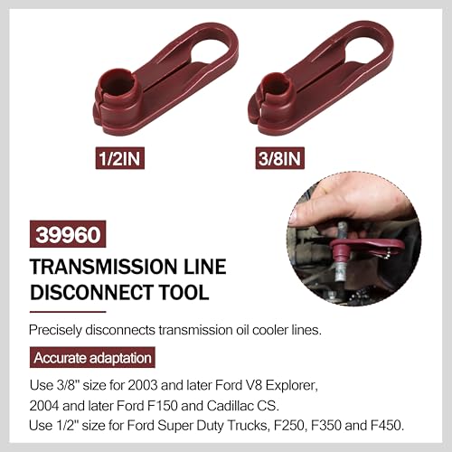 39960 For ford transmission lines Oil Cooler | Transmission line disconnect tool 4-Pcs