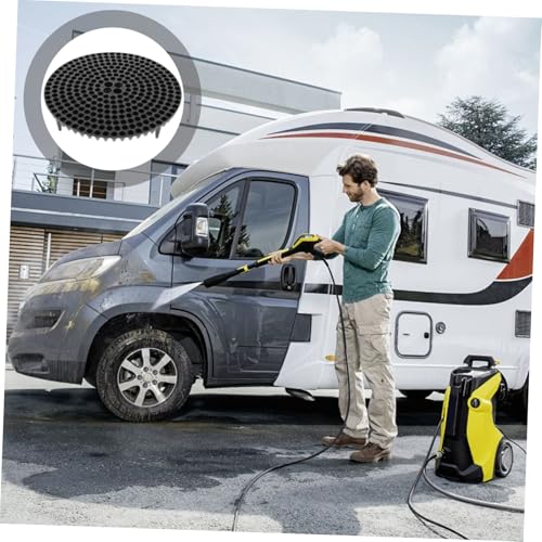 Happyyami 1Pair Car Wash Bucket Filter Screen Durable Water Pad for Efficient Dirt Separation Keeps Wash for Car Washing and Detailing