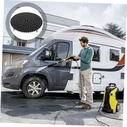 Happyyami 1Pair Car Wash Bucket Filter Screen Durable Water Pad for Efficient Dirt Separation Keeps Wash for Car Washing and Detailing
