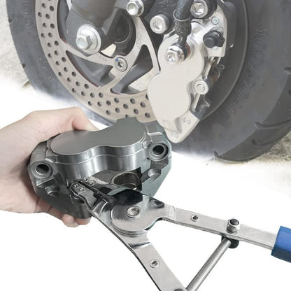 Windance 18-44mm/0.7-1.7" Motorcycle Brake Piston Removal Pliers,A3 Steel Brake Caliper Piston Remover Tool, Ergonomic Repair Tool for Motorbike