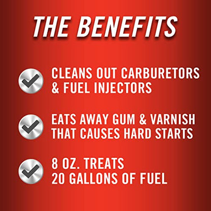 STA-BIL Marine Tune-Up Fuel Treatment – Cleans Carburetors and Injectors – Fixes Rough Running Engines – Eliminates Water – Treats up to 20 Gallons – 8 oz. (22313), Blue, 8oz | Treats 20 gallons. Cleans fuel systems, removes water, and restores performanc