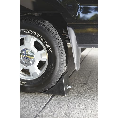 Ironton Contoured Wheel Chock - Rubber with Reinforced Nylon