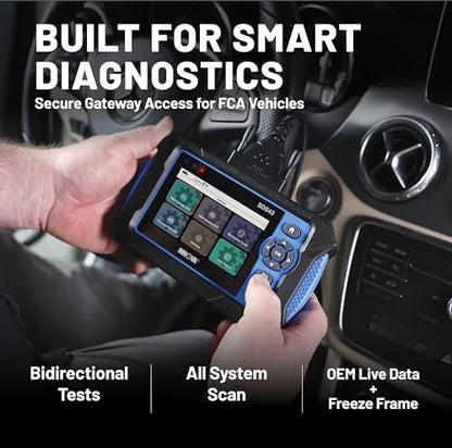 Innova SDS43 OBD2 Scanner Diagnostic Tool - Bidirectional Tablet Scanner for Engine, ABS, SRS, Transmission - Compatible with Most Vehicles