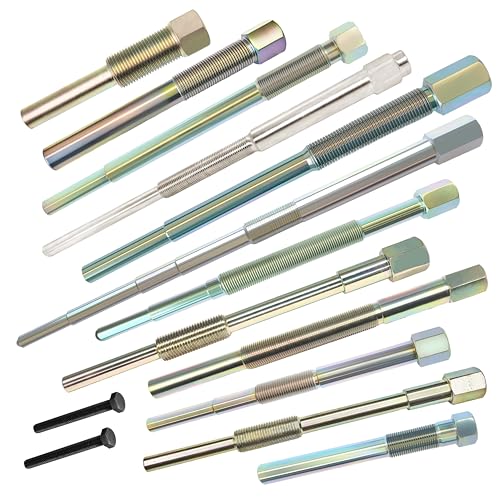 Hardened Primary & Secondary Clutch Puller Tool Kit, 13 Models | And Sizes of Clutch Puller Tools. Suitable for,Golf Carts,Arctic Cat， Kawasaki, Polaris Motorcycle