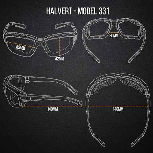 Motorcycle Riding Glasses Extreme Sports Wrap Sunglasses - color: Black | Silver Mirror