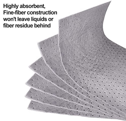 Aain® Universal Absorbent Roll, High Weight Absorbent Mats, Oil Absorbent Pads, Suitable For Multi-Purpose Super Absorbent Pads 150"L x 15"W