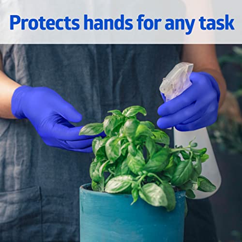 Medline FitGuard Touch Nitrile Exam Gloves, 100 Count, X-Large, Powder Free, Disposable, Not Made with Natural Rubber Latex, Excellent Sense of Touch for Medical Tasks, Durable for Household Chores - size: X-Large (Pack of 100)