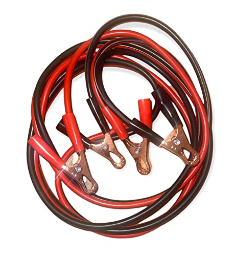 JLP Compatible with Heavy Duty Battery Jumper Cables Motorcycle ATV Jet Ski Battery Cables