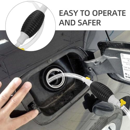 SOLUSTRE Manual Suction Transfer Hose Liquid Sucker Pump Hand Pumps Water Siphon