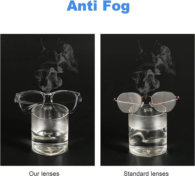 Stylish Safety Glasses Goggles for Women Girls Anti-fog Glasses Protective Eyewear Clear Glasses - color: Grey