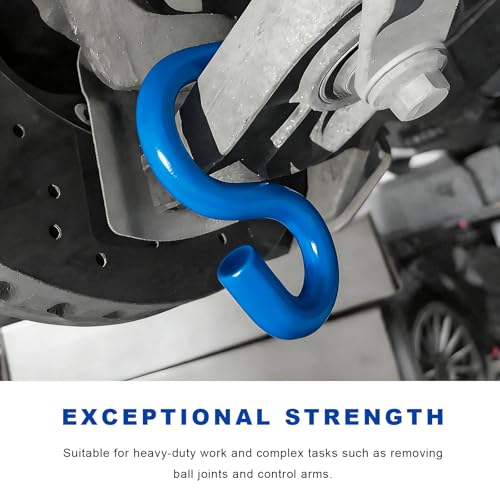 Automotive 6007 Lower Control Arm Prying Tool, Lower Ball Joint Removal Tool for 7/8 Inch Diameter Pry Bar, High Strength Control Arm Remover for Front Wheel Drive Vehicles (Blue) - color: Blue