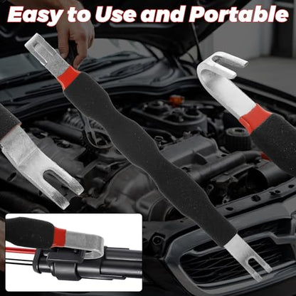 7-Piece Electrical Disconnect Pliers, Automotive Electrical Disconnect Pliers Set, Clip Removal Tool for Mechanics, Stainless Steel Car Clip Remover Tool Kit for Cars, Trucks and SUVs