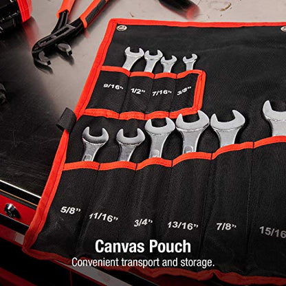 SUNEX TOOLS 9714A SAE Combination Wrench Set, 14 Piece - size: SAE Combination Wrench Set, style: SAE Combination Wrench Set