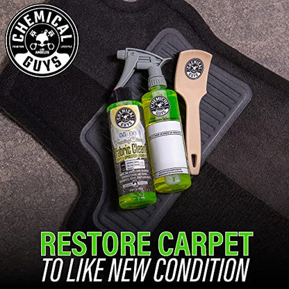 Chemical Guys, Foaming Citrus Fabric & Carpet Cleaner, Seats & Mats, 16 oz | High-foam cleaner lifts coffee, soda and food stains and odors from seats, carpet and floor mats, citrus scent - size: 16 Fl Oz (Pack of 1)