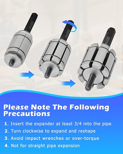 DAYUAN 28pcs Universal Radiator Pressure Tester Kit Bundle with Upgraded 3 Pcs 1-1/8'' to 3-1/2'' Exhaust Pipe Expander Tool Set