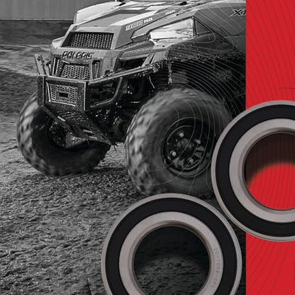All Balls Racing 25-1150 Wheel Bearing Kit | OEM replacement, fits Sportsman 500 4x4 HO 1000, replaces John Deere AM140533 Polaris 3514635 Arctic Cat 2402-266, 25-1150