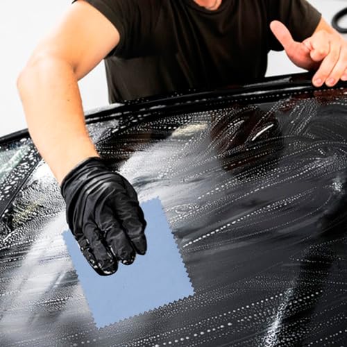 Blue Applicator Sponge Pad Set for Car Exterior and Tires, Versatile Polishing Tool with Better Grip, for Automotive Detailing Kit and Car Detailing Projects