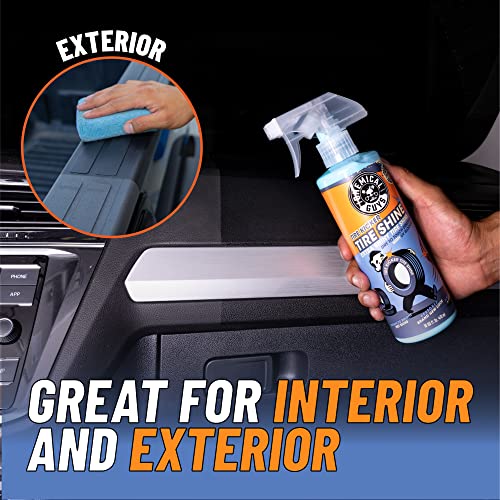 Chemical Guys, Tire Kicker Extra Glossy Tire Shine for Rubber, 1 Gallon | Sprayable dressing revives a deep wet look on tires, trim and bumpers, dries to the touch with no greasy sling - size: 128 fl Oz, style: Only