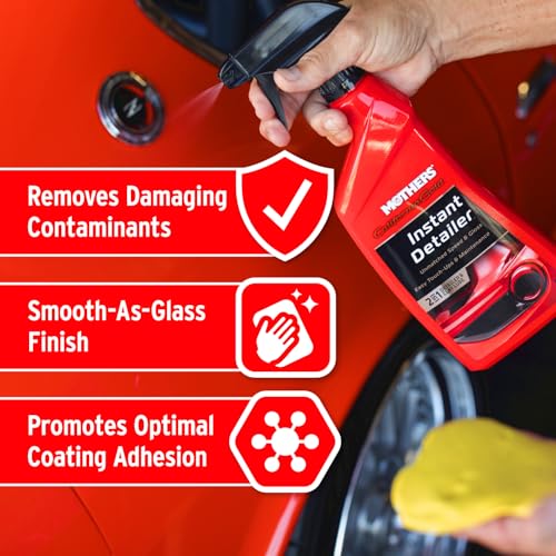Mothers California Gold Clay Kit, 1 100-gram Clay Bar (07241) | Removes Contaminants, Restores Brilliance & Smoothness of Paint, Chrome, Glass & Plastics - style: 1 bar