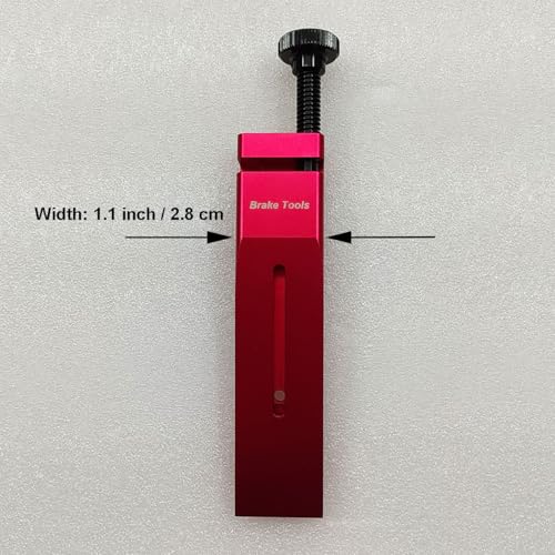 Brake Tool for Sram, Bike Ultimate Piston Press Tool for Sram Caliper, Hydraulic Bike Disc Brake Caliper Piston Press Tool for Sram, Width 1.1 inch, for Sram 2/4 Pistons, Not for Shimano