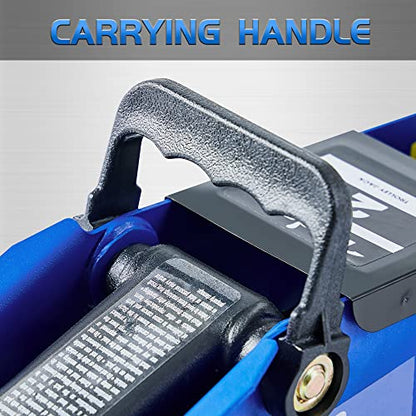 TONDA Floor Jack, Hydraulic Car Jack, Blue | 3,800 lb Capacity - color: 2T Blue