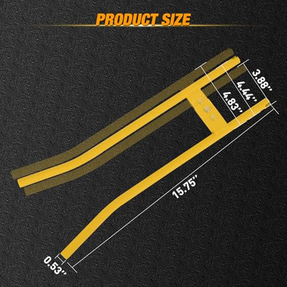 GOOACC Truck Brake Spring Tool LT890 Heavy Duty Truck Brake Spring Slack Adjustable Tool Anchor Pin Spings Installer for Semi Trucks Brake Spring Pliers Air Drum Brake Shoe Spring Tools LTI 890 Yellow - color: Truck Brake Spring Tool Yellow