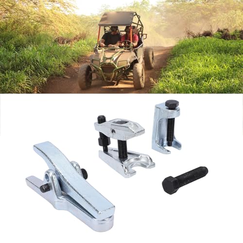 Keenso Ball Joint Separator Set Steel Ball Joint Puller Removal Tool Kit 20mm to 50mm Adjustable Opening Press Style and Tapered Puller for Front Wheel Drive Tie Rod Service